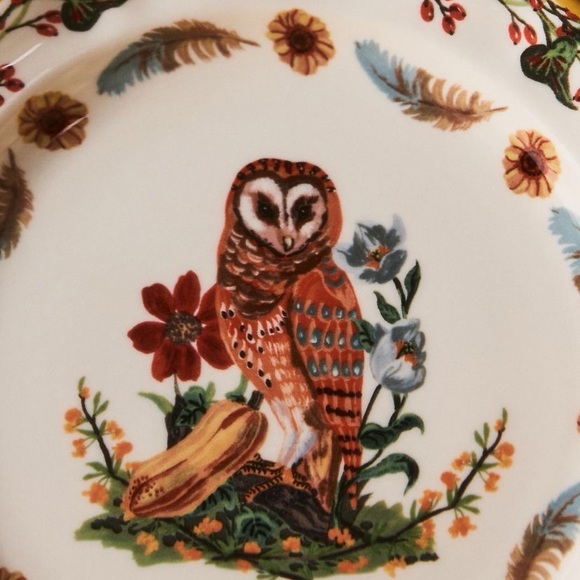 ISO: Anthropologie Nathalie Lete dessert plate in OWL - Picture 2 of 2